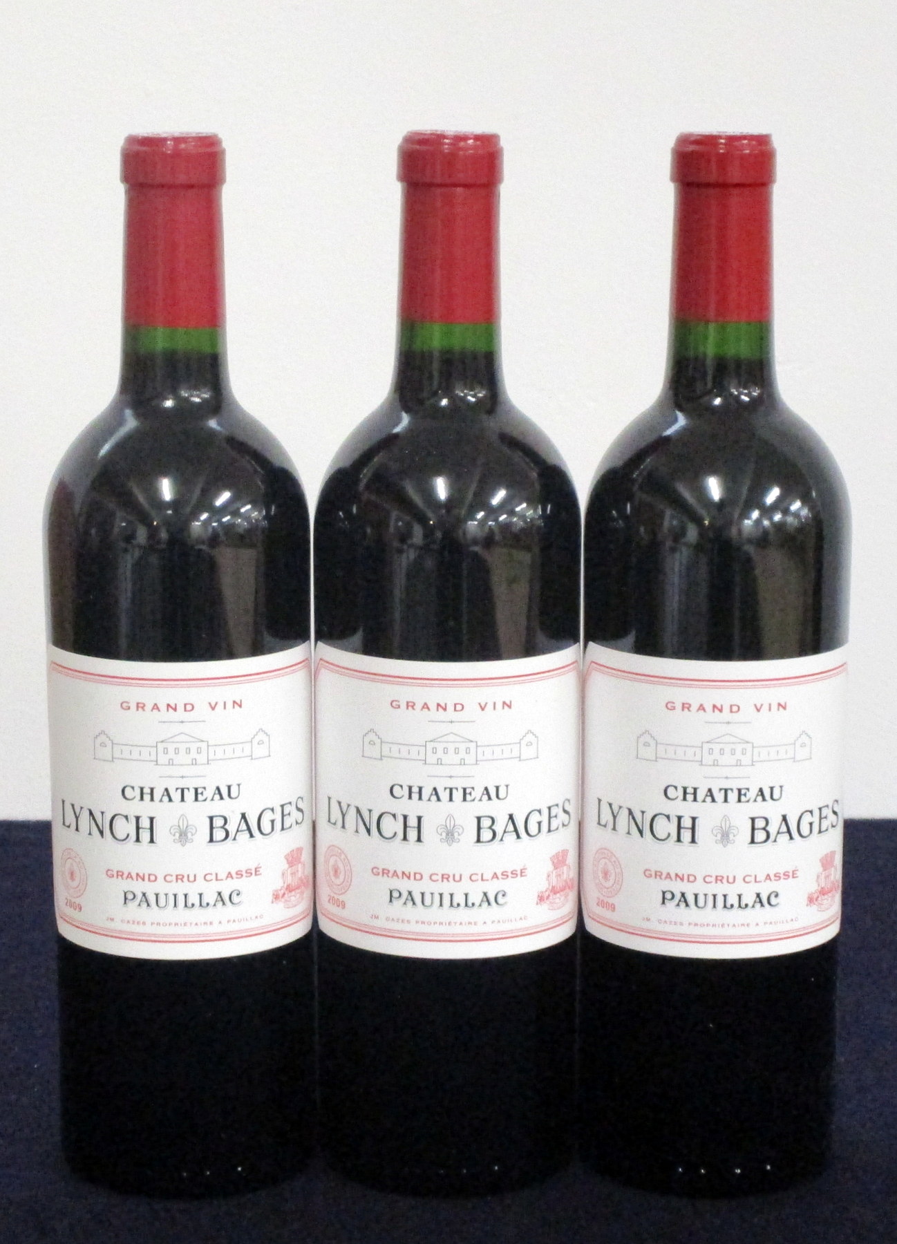 3 bts Ch. Lynch-Bages 2009 Pauillac, 5me Cru Classé