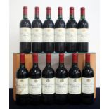 12 bts Ch. Potensac 1989 owc Potensac (Médoc) Cru Bourgeois 9 i.n, 3 ts, sl dstl