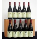 10 bts Aloxe-Corton 1er Cru Les Vercots 2004 oc Dom Follin-Arbelet 7 hf, 2 hf/i.n, 1 i.n