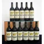 11 bts Tinto Pesquera Ribera del Duero Reserva 1998 3 hf, 5 hf/i.n, 3 i.n, bs