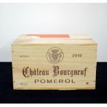 6 bts Ch. Bourgneuf 2010 owc Pomerol