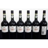 v 6 bts Quinta do Noval over 40 YO Tawny Port NV oc bottled 2013