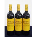 3 bts Ch. Lafon-Rochet 2003 St-Estephe Grand Cru Classé 2 hf, 1 hf/i.n