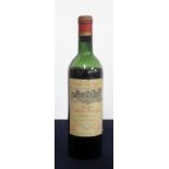 1 bt Ch. Calon-Ségur 1961 St-Estephe, 3me Cru Classé, Grand Cru Classé ls, vsl tear to aged label