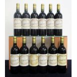 12 bts Ch. Caronne St Gemme 1999 owc Haut-Médoc, Cru Grand Bourgeois Exceptionnel 9 hf, 3 hf/i.n,