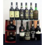 2 bts Quinta Vale D. Maria NV Lote N° 16 Reserva 1 bt The Port Of Leith Finest Vintage Character