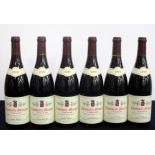 6 bts Chambolle-Musigny 1er Cru Les Cras 1999 Ghislaine Barthod 1 hf, 4 hf/i.n, 1 i.n