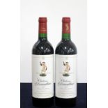 2 bts Ch. d'Armailhac 1996 Pauillac 5me Cru Classé i.n