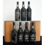 1 bt Dow's 1977 Vintage Port 3 bts Dow's 1983 Vintage Port 2 i.n, 1 base of neck 1 bt Dow's Quinta