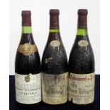 1 bt Vacqueyras Dom 'La Fourmone' 1978 Roger Combe & Fils i.n, sl bs 1 bt Châteauneuf du Pape