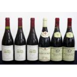 3 bts Rully Les 4 Vignes 1995 Dom Michel Briday 1 hf, 1 hf/i.n, 1 i.n 2 bts Savigny-Les-Beaune 1er
