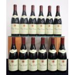 12 bts Vosne-Romanée Grand Vin de Bourgogne 2009 oc Dom Hudelot-Noellat