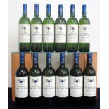 12 bts Ch. de Fieuzal (Blanc) 1998 owc Pessac-Léognan (Graves) Cru Classé i.n