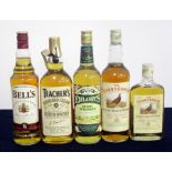 1 70-cl bt Bells 8YO Blended Scotch Whisky 1 75-cl bt Teachers Highland Cream Scotch Whisky 1 70-