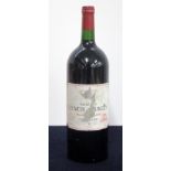 1 magnum Ch. Lynch Bages 2002 Pauillac, 5me Cru Classé i.n, vsl bs, scuffed label