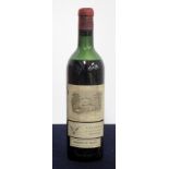 1 bt Ch. Lafite 1957 Pauillac 1er Cru Ginestet slip label, ls/lms. vsl tear to aged label