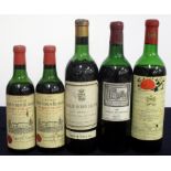 2 hf bts Ch. Grand-Corbin-Despagne 1964 St-Émilion Grand Cru Classé ms, us, vsl st/aged labels vsl