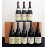 2 bts Chambolle-Musigny 1996 Dom. G. Roumier i.n, vsl stl 3 bts Gevrey Chambertin 1er Cru Aux