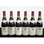 6 bts Crozes-Hermitage 1985 Jean Astier 4 i.n, 2 vts, sl bs