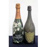 1 bt Perrier-Jouët Belle Epoque Special Reserve 1988 sl bs 1 bt Cuvée Dom Pérignon 1990 level just