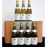 7 bts Chassange-Montrachet 1er Cru 'Les Caillerets' 1993 Fontaine -Gagnard 5 i.n, 1 vts 1 foil