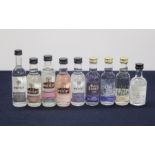 8 5-cl bts JJ Whitely Potato Vodka miniature 6 5-cl bts JJ Whitely Vanilla Vodka miniature 6 5-cl