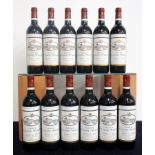 12 bts Ch. Chasse-Spleen 2000 owc Moulis (Médoc) Cru Bourgeois Exceptionnel 2 hf/i.n, 10 i.n