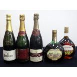 1 bt Codorniu Cava Reserva NV 1 bt Prestige Brut Cava NV bottled for M & S 1 bt Andres Viu Vino