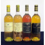 1 bt Ch. du Fargues Lur Saluces 1980 Sauternes i.n, sl bs 1 bt Ch. Suduiraut 1er Cru Classé 1985