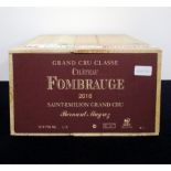 v 12 bts Ch. Fombrauge 2016 owc St-Émilion Grand Cru Classé