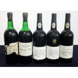 2 bts Taylor 1970 Vintage Port ts, us, damaged capsules 1 torn /cdl 1 bt Taylor's Quinta de