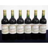 6 bts Ch. Caronne St Gemme 2001 owc Haut-Médoc, Cru Grand Bourgeois Exceptionnel i.n