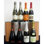 2 bts La Scala Bellavista Brut Franciacorta 2011 OT 1 bt Moscato Spumante NV 1 bt Philippe Michel