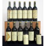 12 bts Ch. Meyney 1989 owc - missing lid St-Estèphe, Cru Bourgeois Superieur 1 hf, 8 i.n, 2 vts, 1