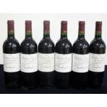 6 bts Ch. Cissac 1999 Cissac (Haut-Médoc) Cru Bourgeois Exceptionnel hf, vsl bs