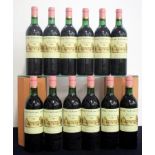 12 bts Vieux Château Certan 1982 owc Pomerol 4 vts, 8 ts