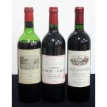 1 bt Ch. Duhart Milon Rothschild 1973 Pauillac, 4me Cru Classé ls, vsl bs, foil damage, cork low but