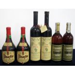 2 bts Visanto vin de liquer 1983 bs 2 bts Dom Hatzi Michalis Merlot 1993 sl bs 2 bts Samos Nector