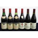 1 bt Gevrey-Chambertin Combottes 1969 EB Averys ms/us aged label vsl bs 2 bts Richebourg 1971 Dom