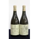 2 bts Meursault Clos de La Barre 1990 Dom des Comtes Lafon i.n, bs