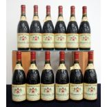 12 bts Châteauneuf du Pape, Cuvée Reservée 2000 owc Dom du Pegau 2 hf/i.n, 10 i.n