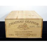 12 bts Ch. Olivier 2006 owc Pessac-Léognan Grand Cru Classé de Graves