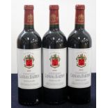 3 bts Ch. Langoa Barton 2005 St-Julien, 3me Cru Classé 2 hf/i.n, 1 i.n