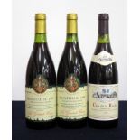 2 bts Monthelie La Grande Cave 1989 Tastevine ts 1 bt Clos de la Roche Grand Cru 1989 La Grande Cave