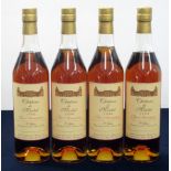 4 bts Ch. de Martet, Bas-Armagnac 1990 P Gélas landed 1994, bottled 2005 especially for The Lay &