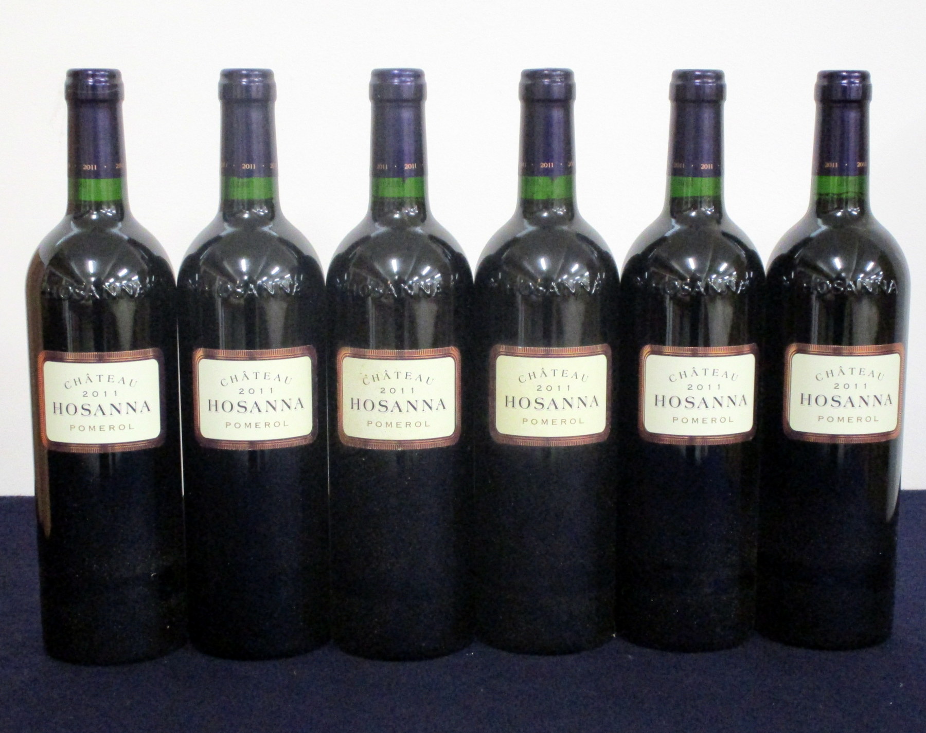 6 bts Ch. Hosanna 2011 owc Pomerol - Image 2 of 2