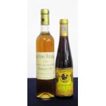 1 50-cl bt Ch. Richard Bergerac Sec Cuvée Non Filtré 1992 1 hf bt Delheim Edelspatz Noble Late