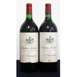 2 mags Ch. Montrose 1975 St-Estèphe, 2me Cru Classé i.n, vsl stl