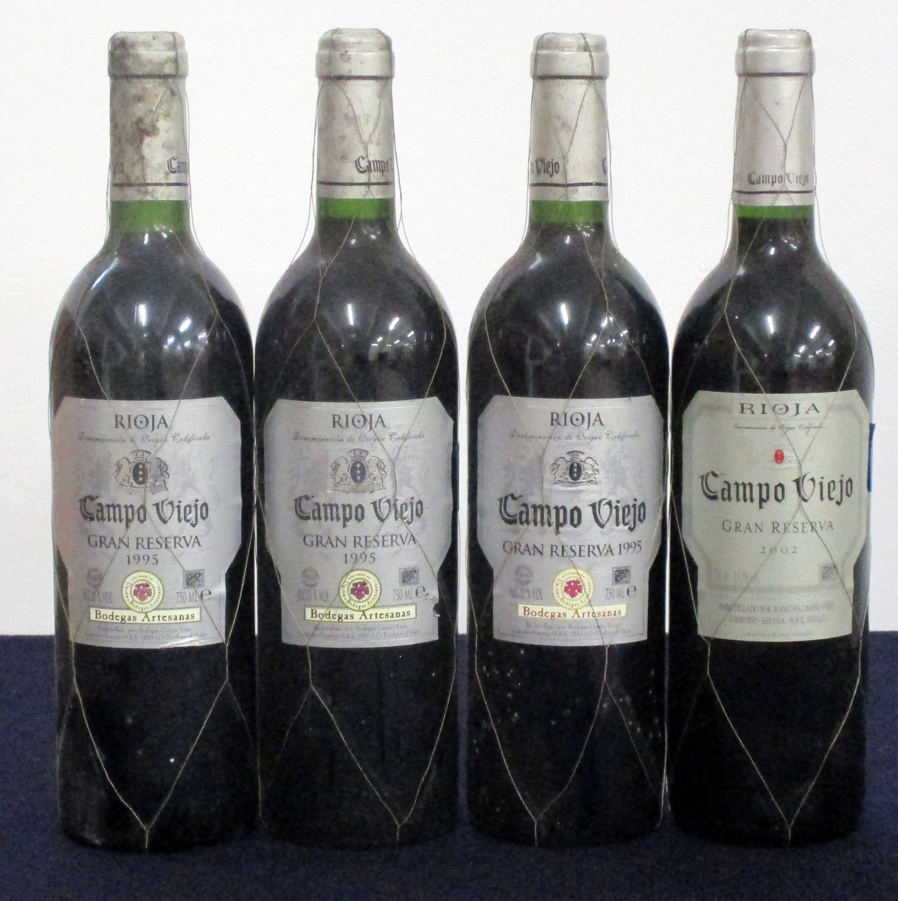 3 bts Campo Viejo Rioja Gran Reserva 1995 i.n, vsl bs 1 bt Campo Viejo Rioja Gran Reserva 2002 i. - Image 2 of 2