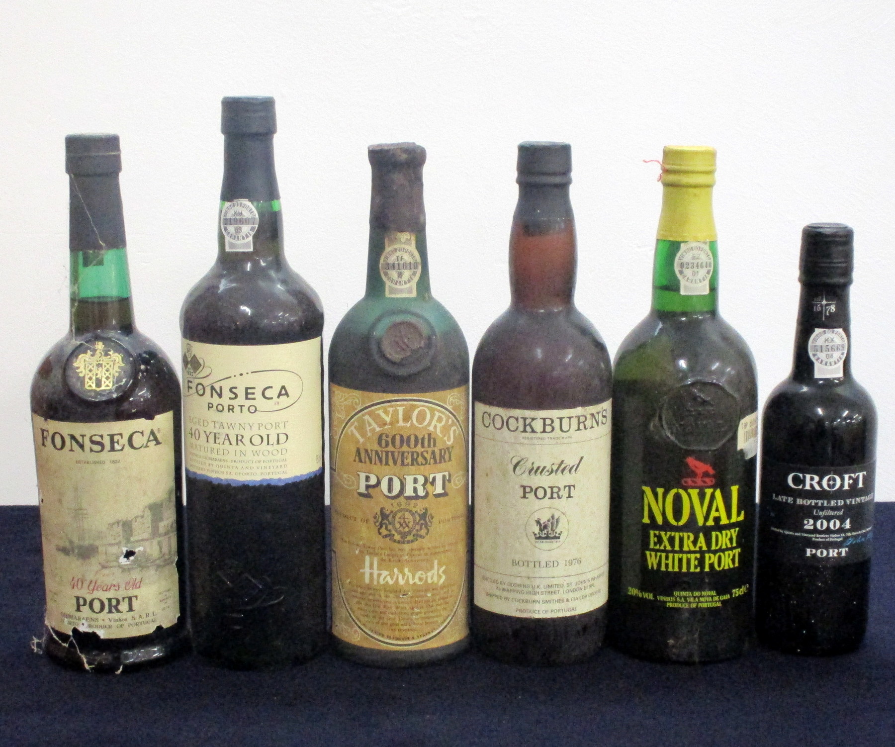 1 bt Fonseca 40 YO Port bottled 1978 i.n, sl cdl 1 bt Fonseca Tawny Port NV 40 YO bottled 2007 1